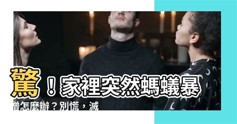 家裡螞蟻變多